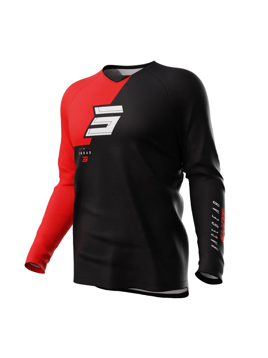 Traje de Cross Shot Draw Squad Rojo