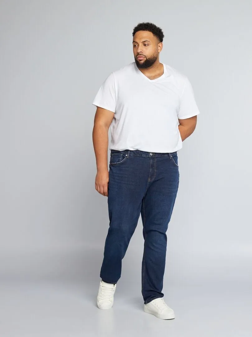 VAQUERO SLIM CON 5 BOLSILLOS  L32  AZUL