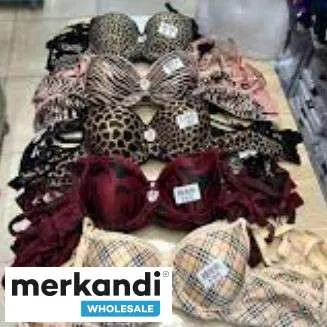 Venta al por mayor de sujetadores de mujer, selección colorida y de primera calidad.
