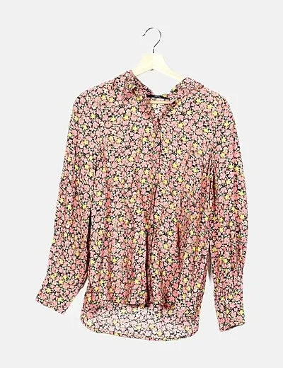 Vero Moda Camisa multicolor print floral