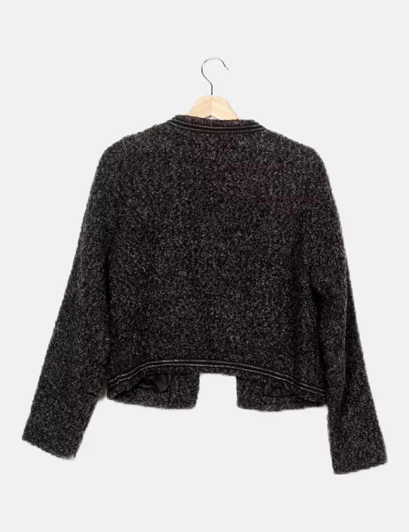 Vero Moda Cazadora punto gris