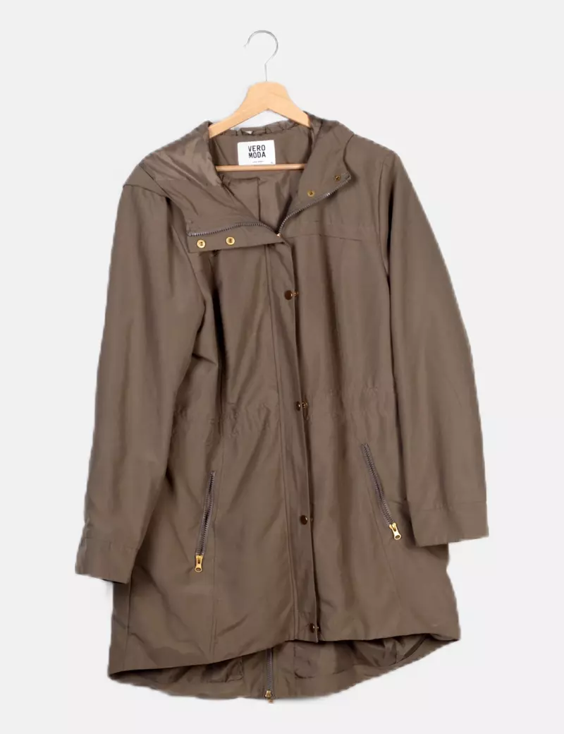 Vero Moda Chaqueta verde basica