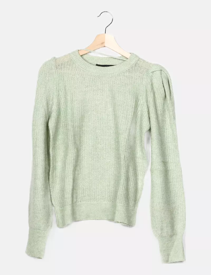 Vero Moda Jersey verde punto
