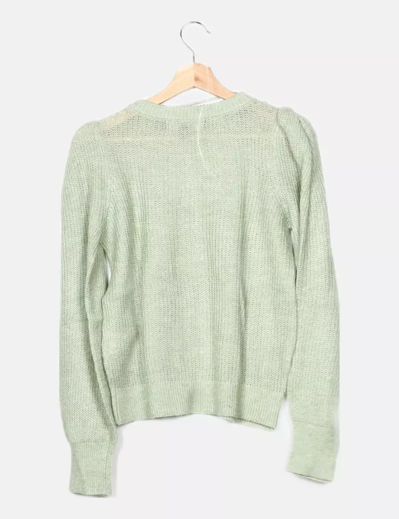 Vero Moda Jersey verde punto