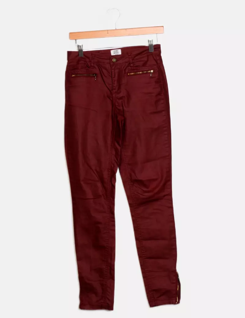 Vero Moda Pantalones de tela Skinny o pitillo o slim Encerado