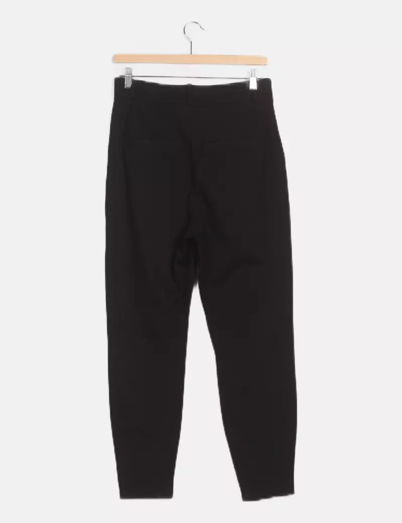 Vero Moda Pantalón negro baggy
