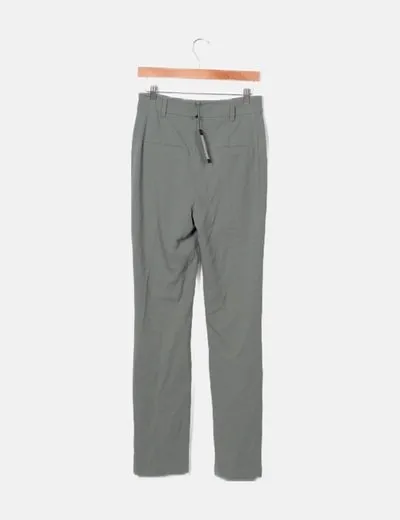 Vero Moda Pantalón verde fluido