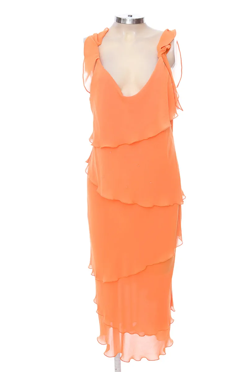 VESTIDO / ENTERIZO COLOR NARANJA  MODA JOVEN