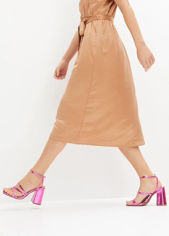 Vestido café con hielo