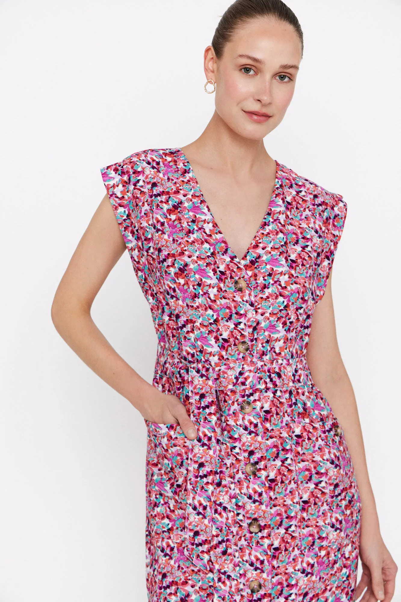 Vestido con bolsillos
