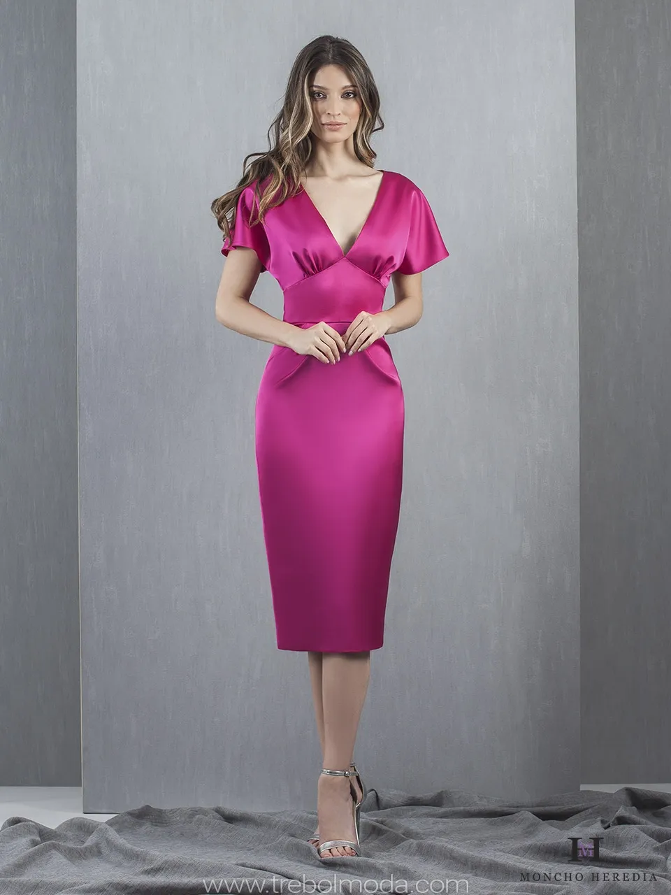 Vestido con mangas japonesas