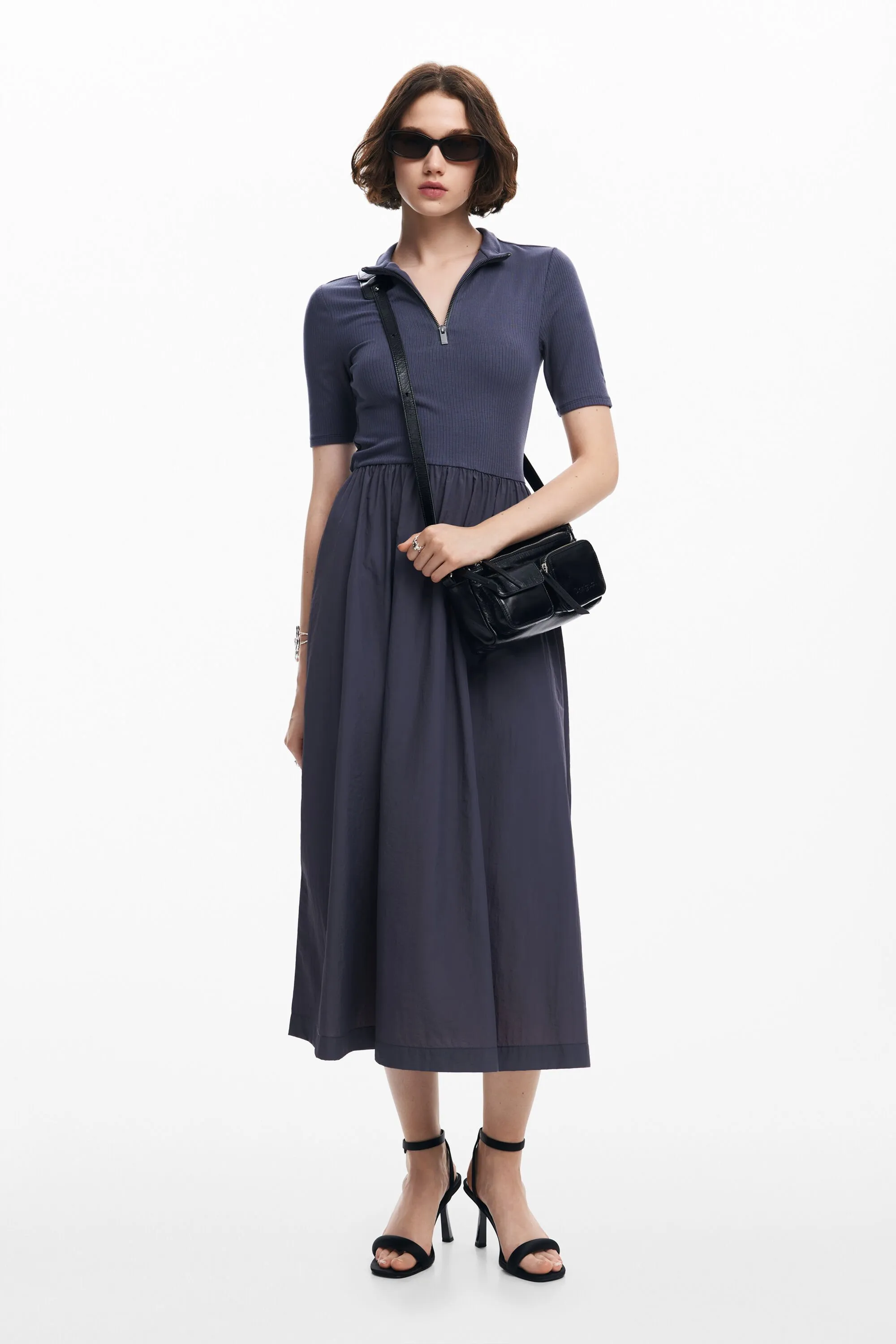 Vestit midi híbrid