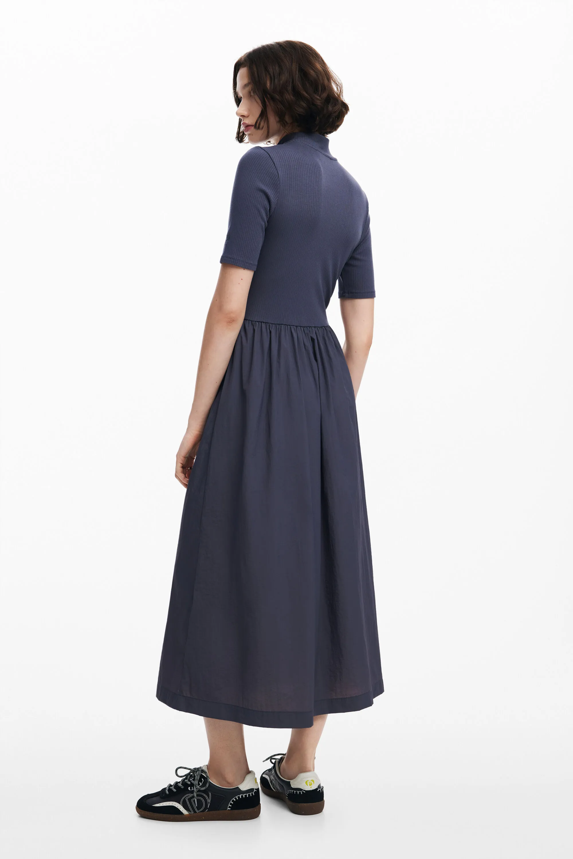 Vestit midi híbrid