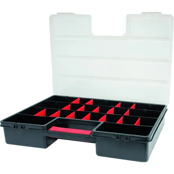VOREL  78819  CAJA DE PLáSTICO, 460X320XMM, MANGO DE TRANSPORTE