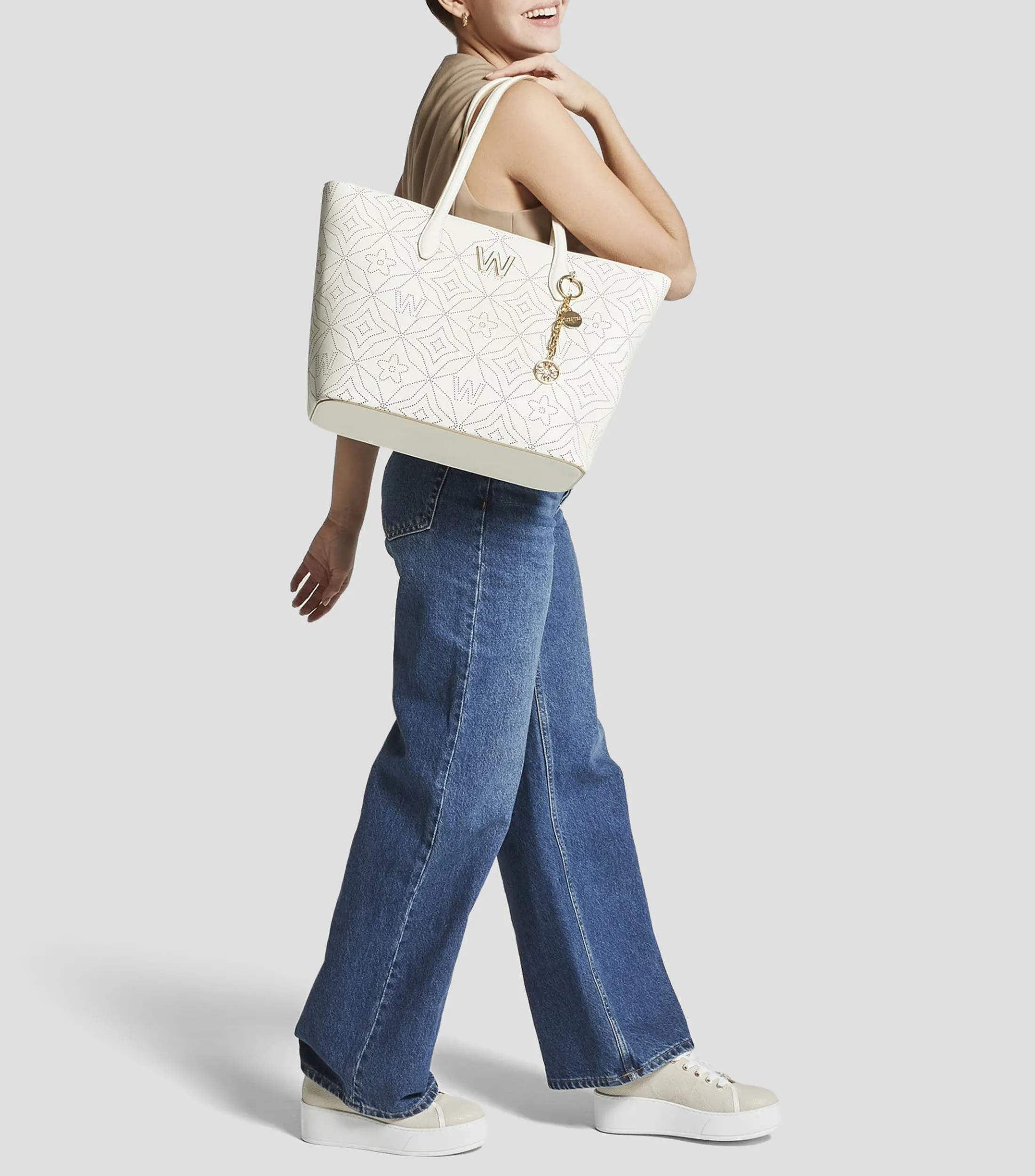 Westies Bolso Tote con Logo Mujer
