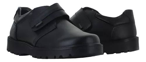 Yondeers Zapato Moda Escolar Formal Casual Velcro Niño 89725