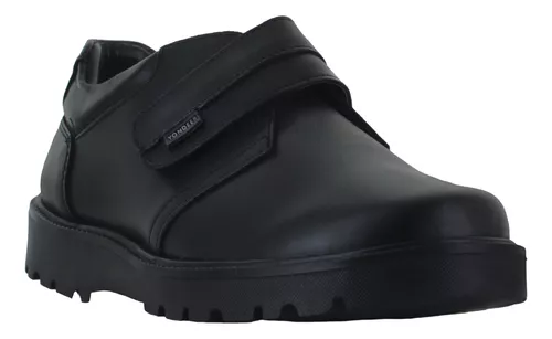 Yondeers Zapato Moda Escolar Formal Casual Velcro Niño 89725