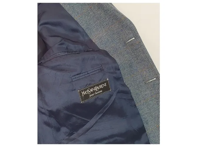 Yves Saint Laurent Blazers Chaquetas Azul 