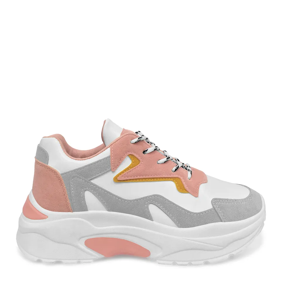 Zapatilla Mujer Chunky Tri Colores
