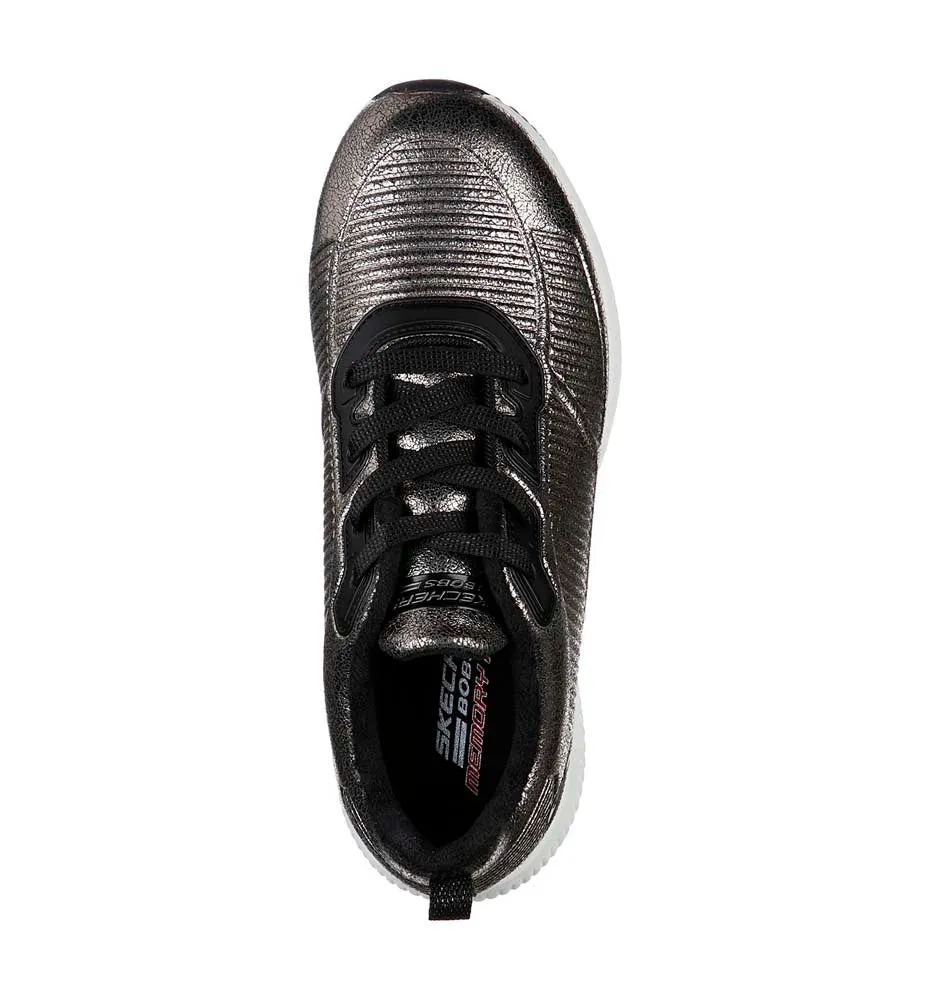 ZAPATILLAS CASUAL_MUJER_SKECHERS BOBS SQUAD  SPARKLE LIFE
