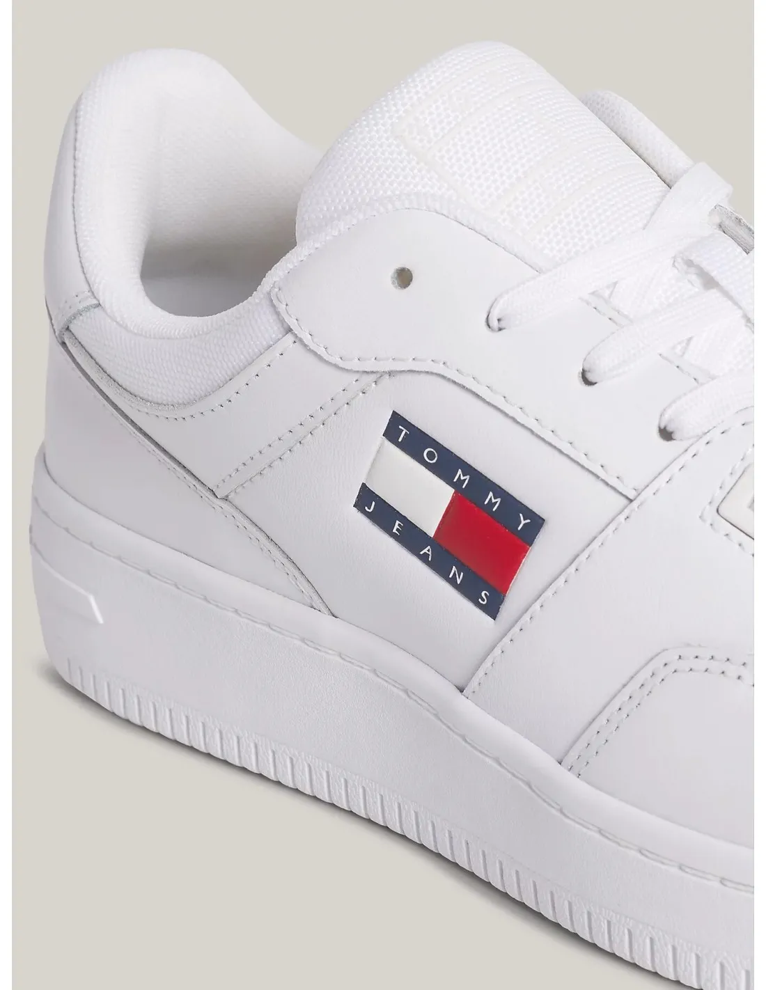 Zapatillas con suela dentada Retro Basket de Tommy Jeans