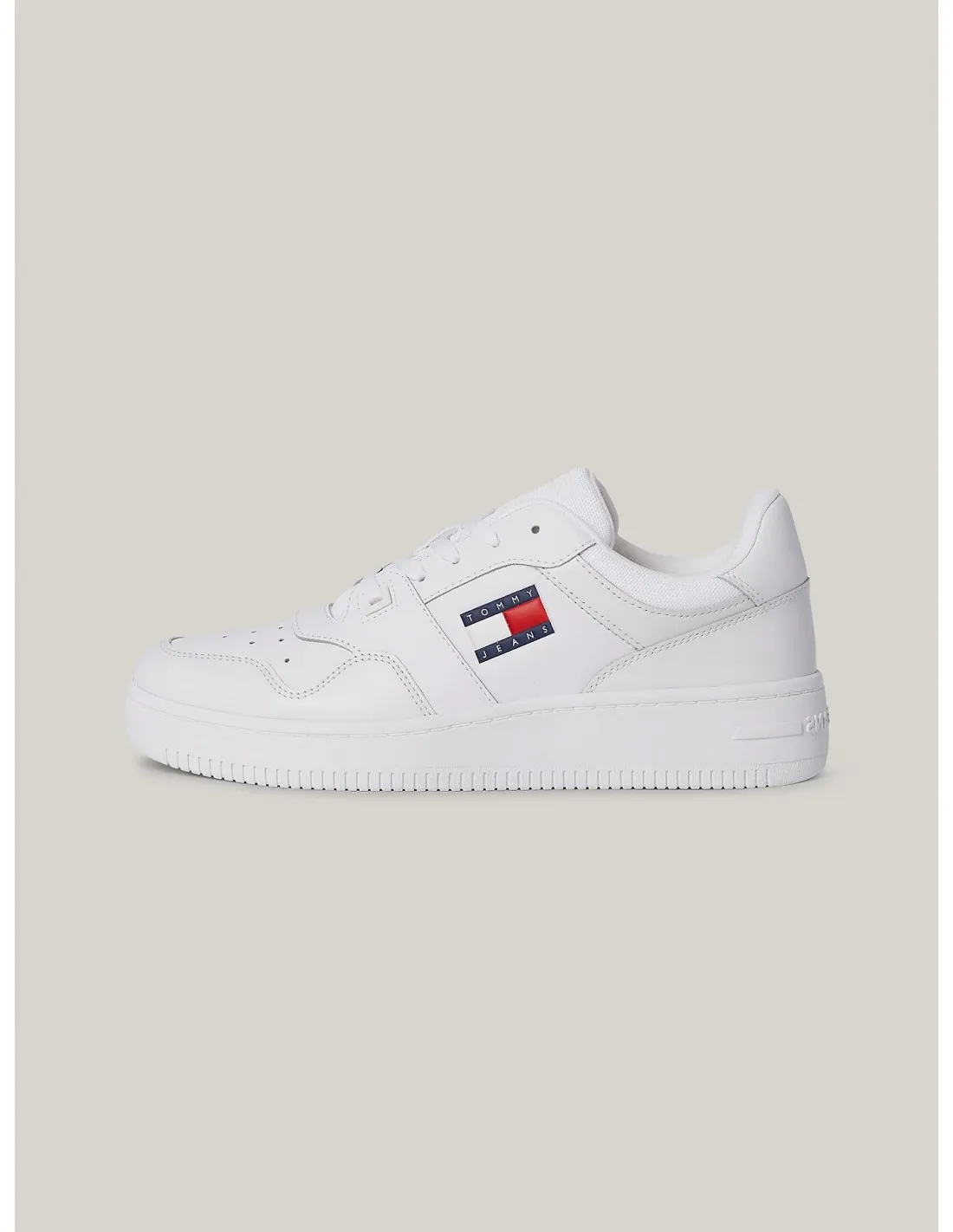 Zapatillas con suela dentada Retro Basket de Tommy Jeans