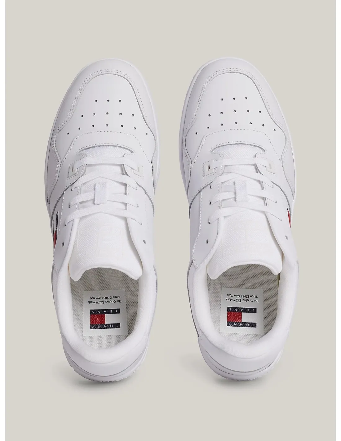 Zapatillas con suela dentada Retro Basket de Tommy Jeans