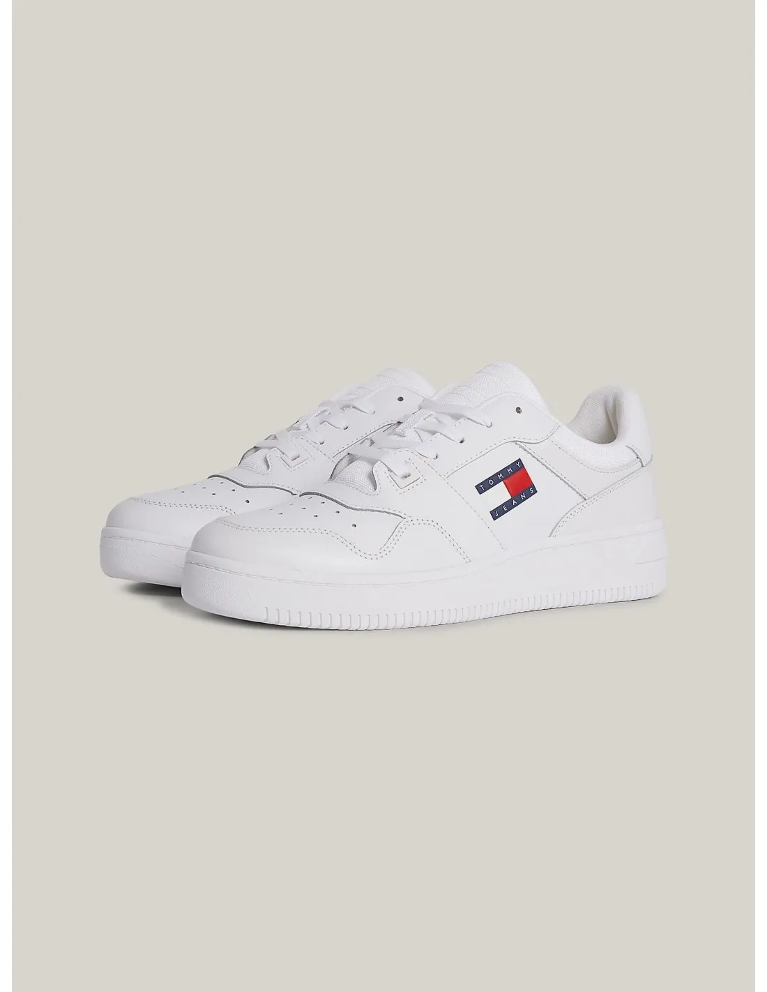 Zapatillas con suela dentada Retro Basket de Tommy Jeans