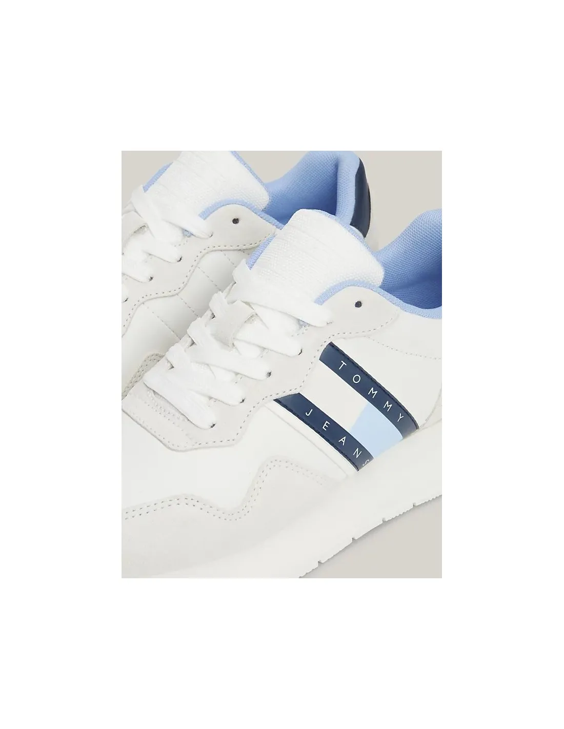 Zapatillas de ante de estilo running de Tommy Jeans