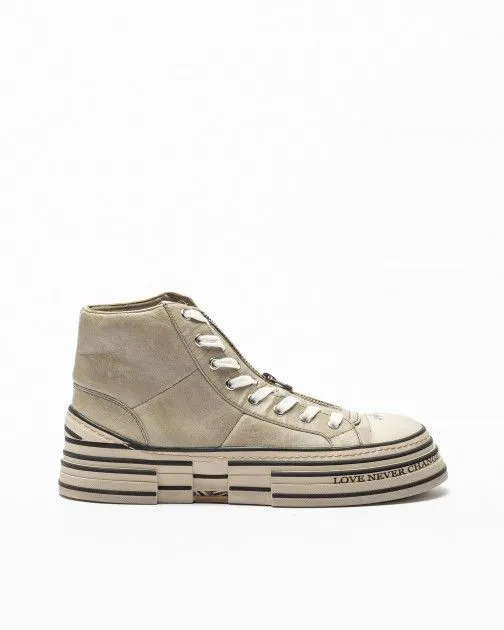 ZAPATILLAS DE PLATAFORMA DROPP VW02M3.V2 BEIGE