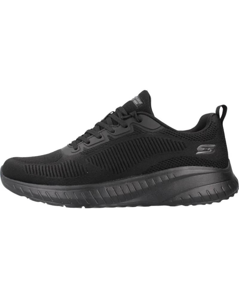 Zapatillas deporte de Hombre SKECHERS BOBS SQUAD CHAOS NEGRO