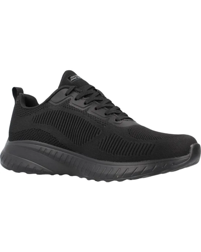 Zapatillas deporte de Hombre SKECHERS BOBS SQUAD CHAOS NEGRO