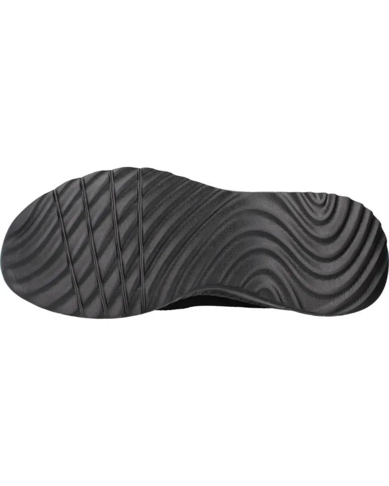 Zapatillas deporte de Hombre SKECHERS BOBS SQUAD CHAOS NEGRO