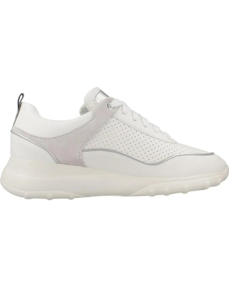 Zapatillas deporte GEOX  de Mujer ZAPATILLAS MUJER MODELO D ALLENIEE COLOR BLANCO  C1R1Z