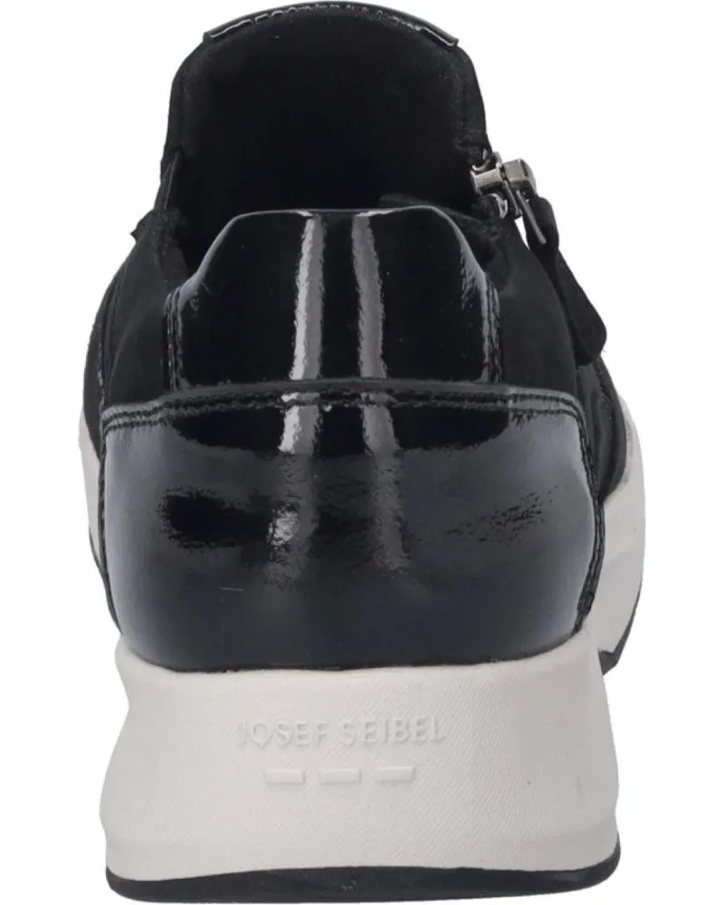 ZAPATILLAS DEPORTE JOSEP SEIBEL  DE MUJER ELLI03 NUBUCK  NEGRO