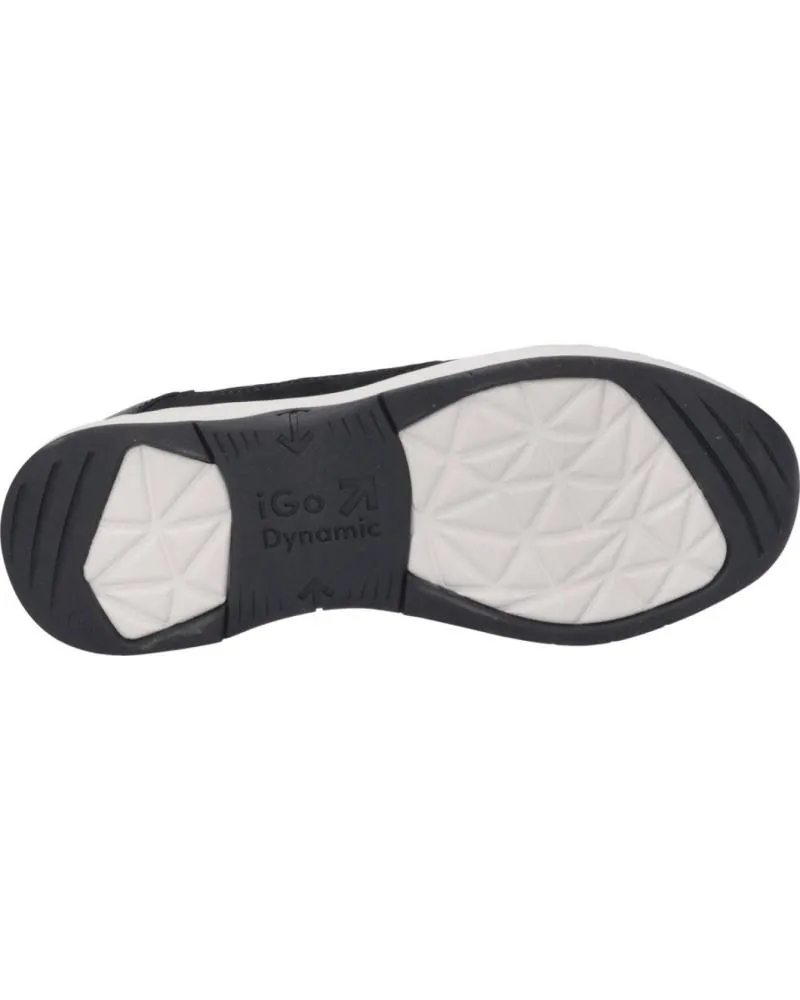 ZAPATILLAS DEPORTE JOSEP SEIBEL  DE MUJER ELLI03 NUBUCK  NEGRO