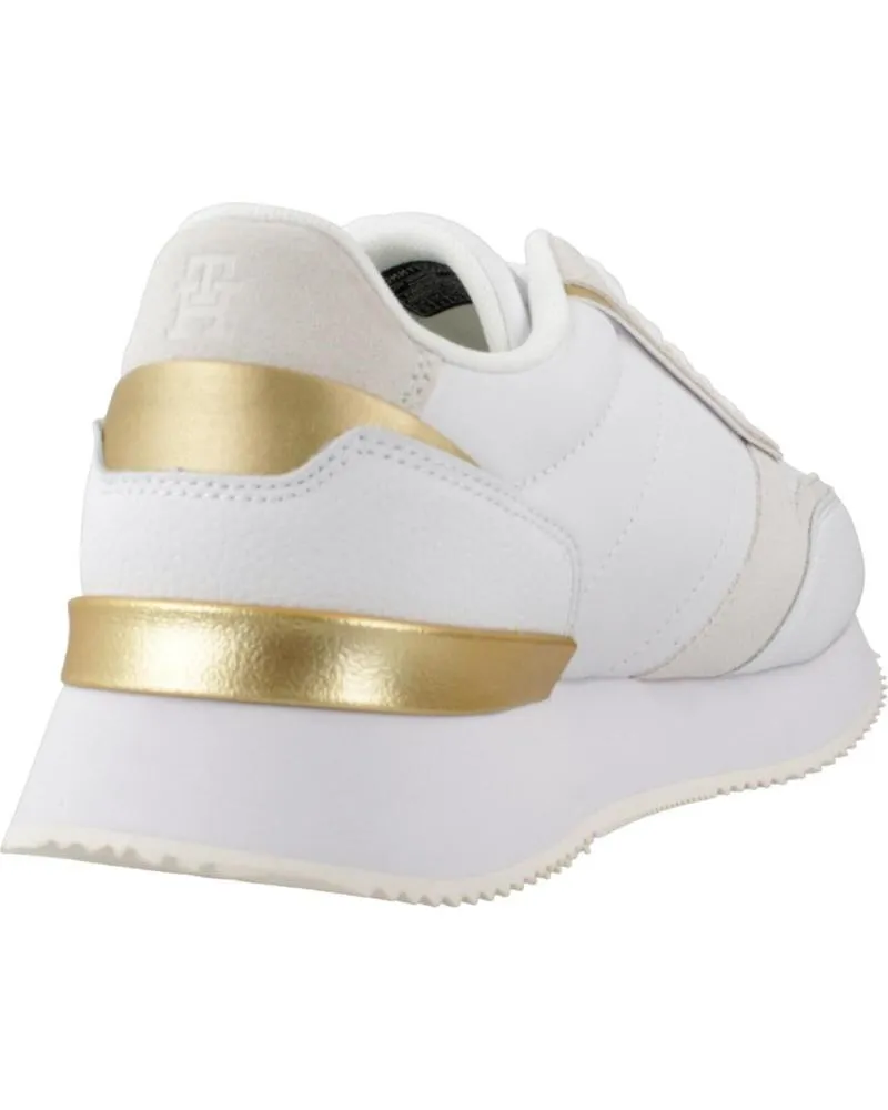 Zapatillas deporte TOMMY HILFIGER  de Mujer ZAPATILLAS MUJER MODELO LUX MONOGRAM RUNNER COLOR BLANCO  0K4