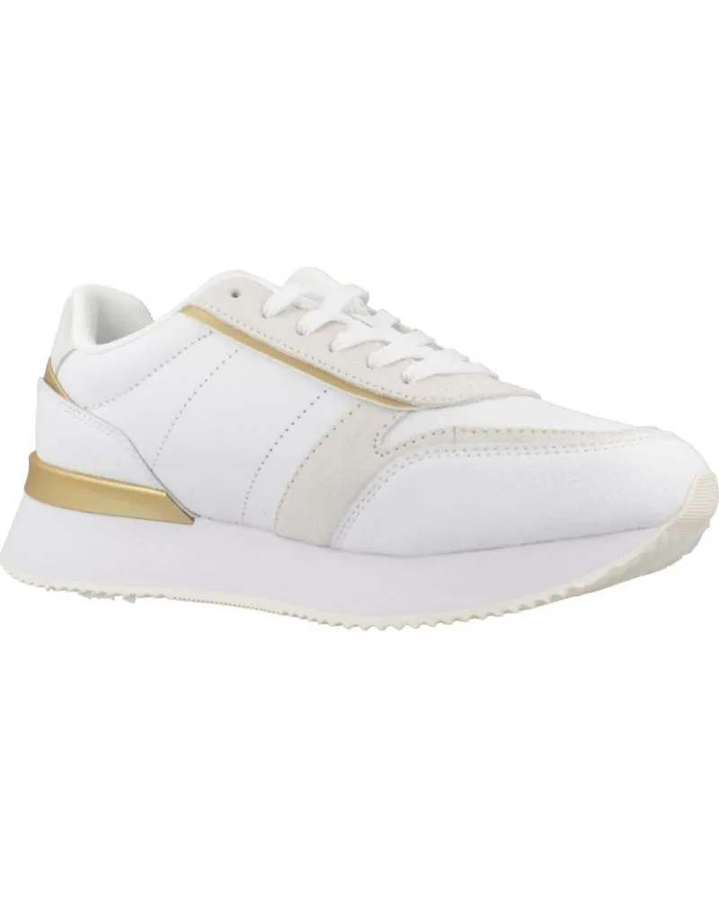 Zapatillas deporte TOMMY HILFIGER  de Mujer ZAPATILLAS MUJER MODELO LUX MONOGRAM RUNNER COLOR BLANCO  0K4