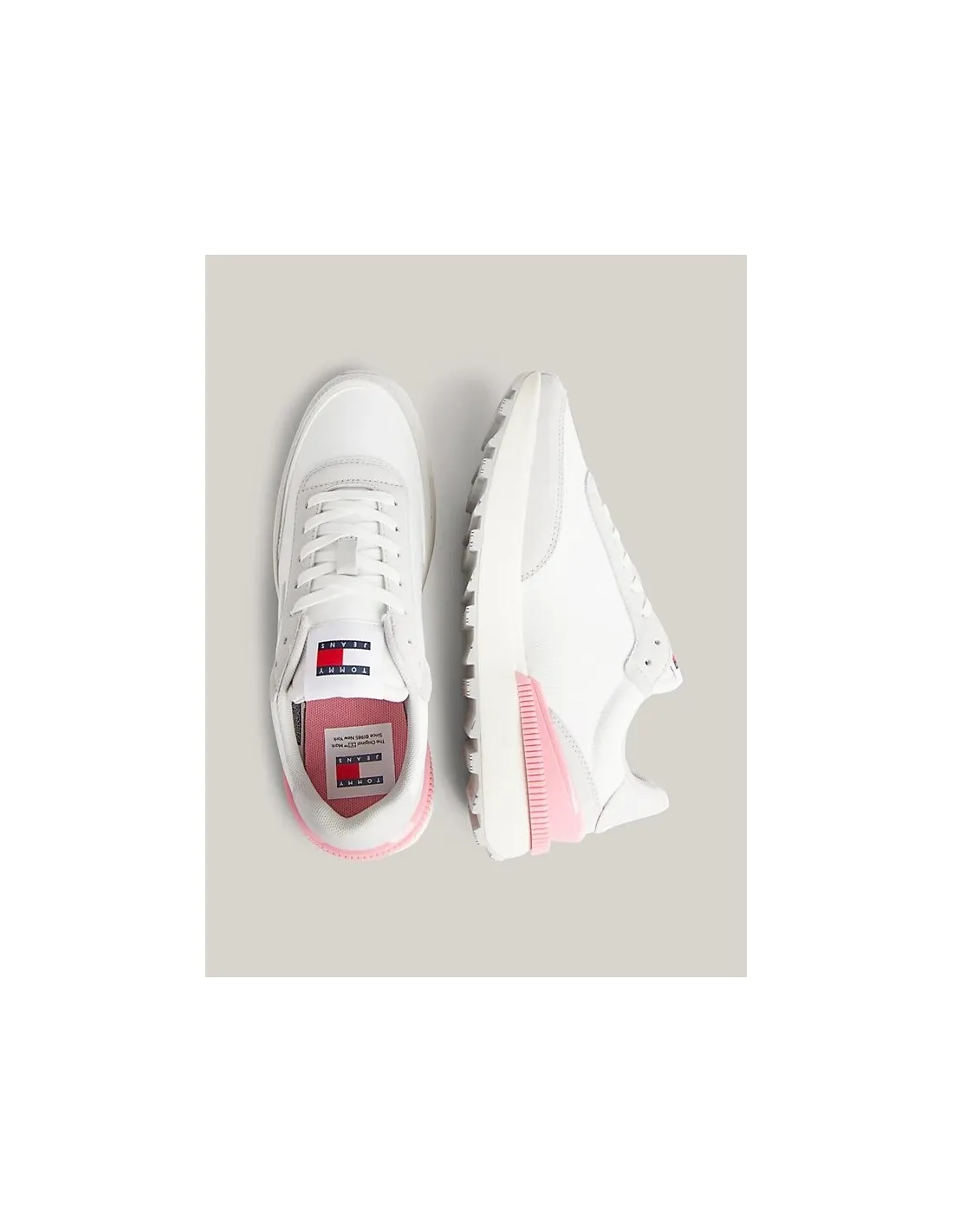 Zapatillas essential con mezcla de texturas de Tommy Jeans