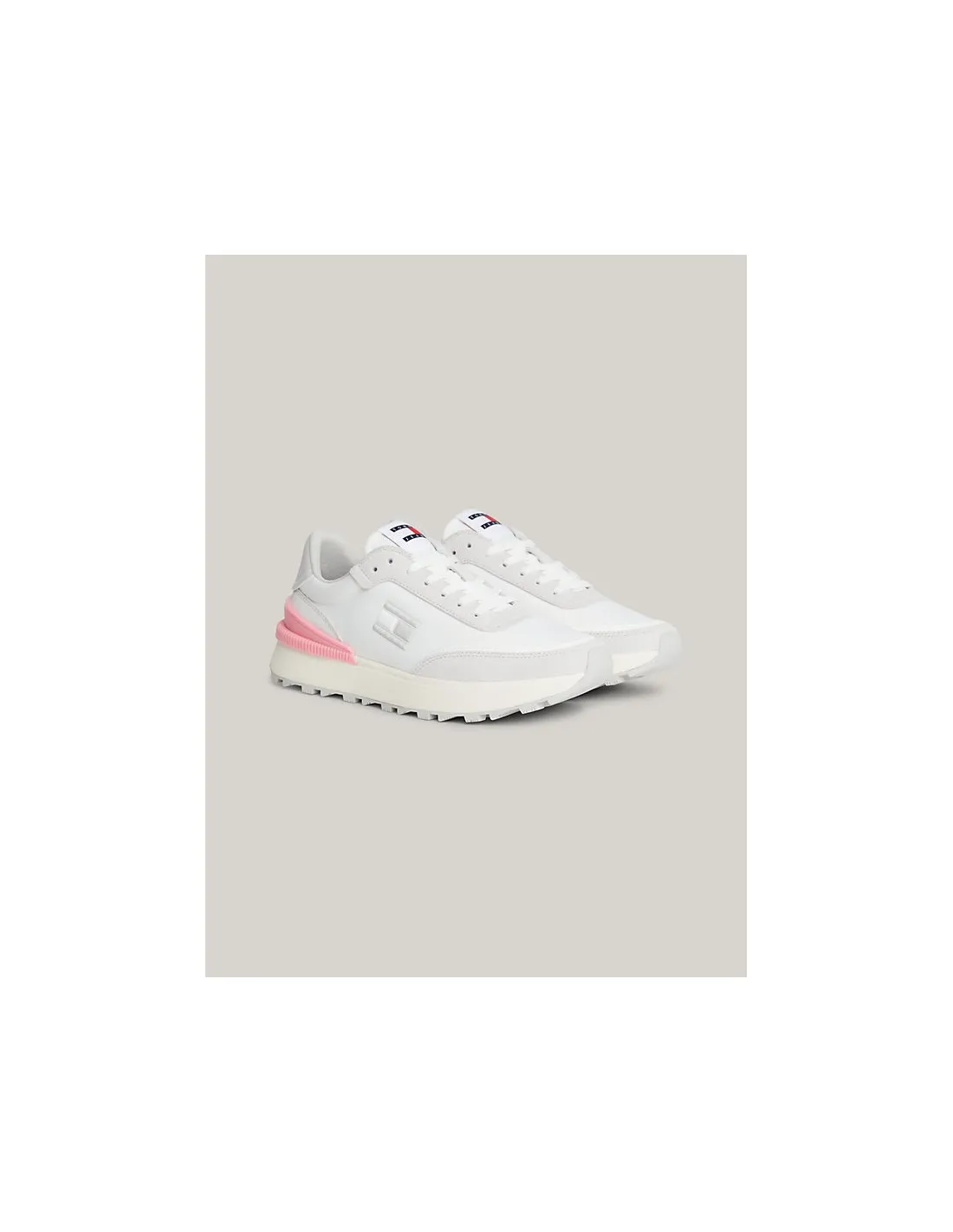 Zapatillas essential con mezcla de texturas de Tommy Jeans