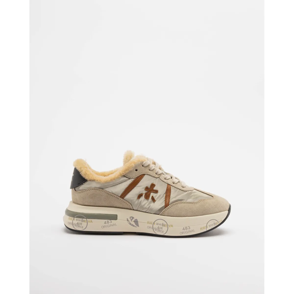 Zapatillas Premiata CASSIE 6569M Beige