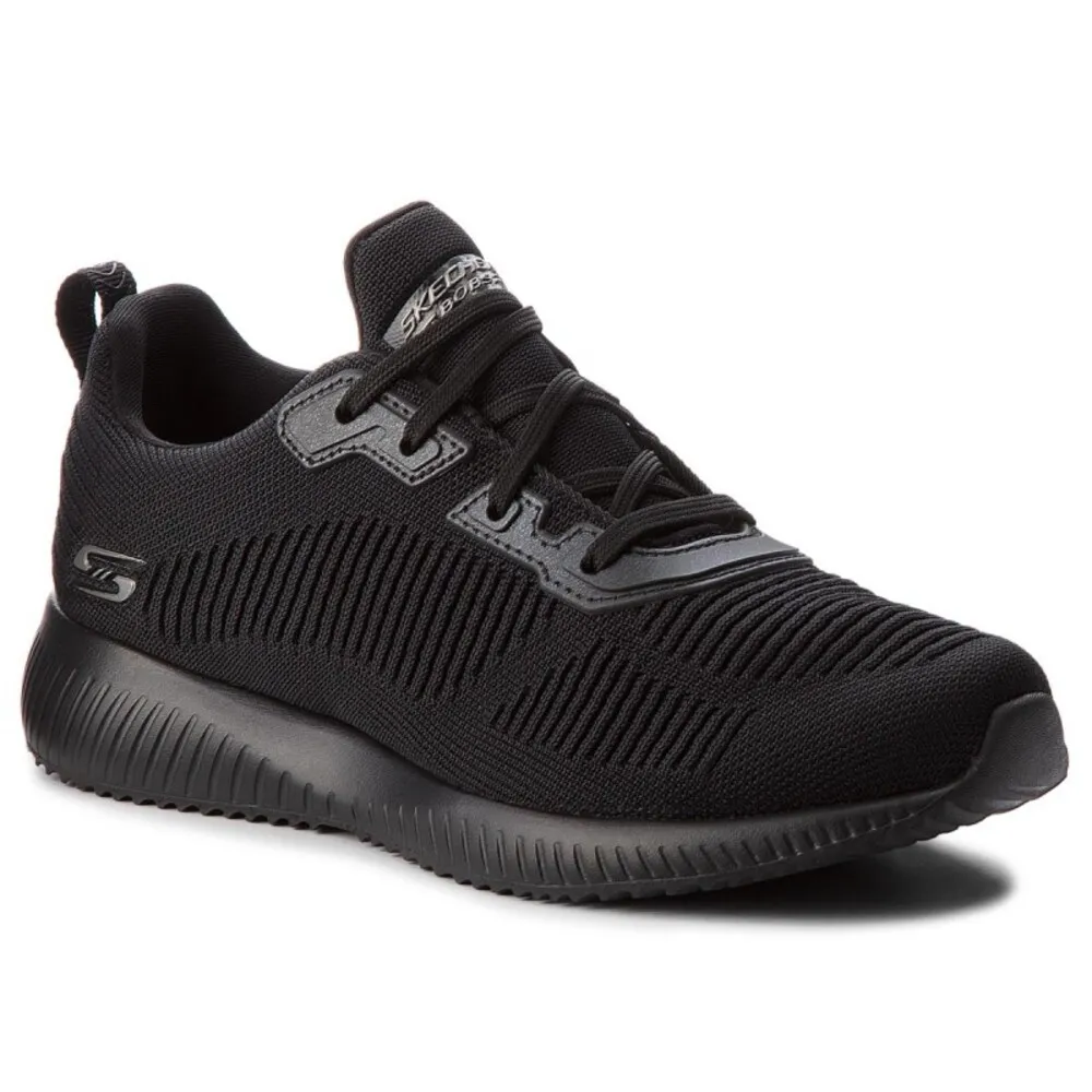ZAPATILLAS SKECHERS BOBS SQUAD TOUGH TALK NEGRO  32504BBK