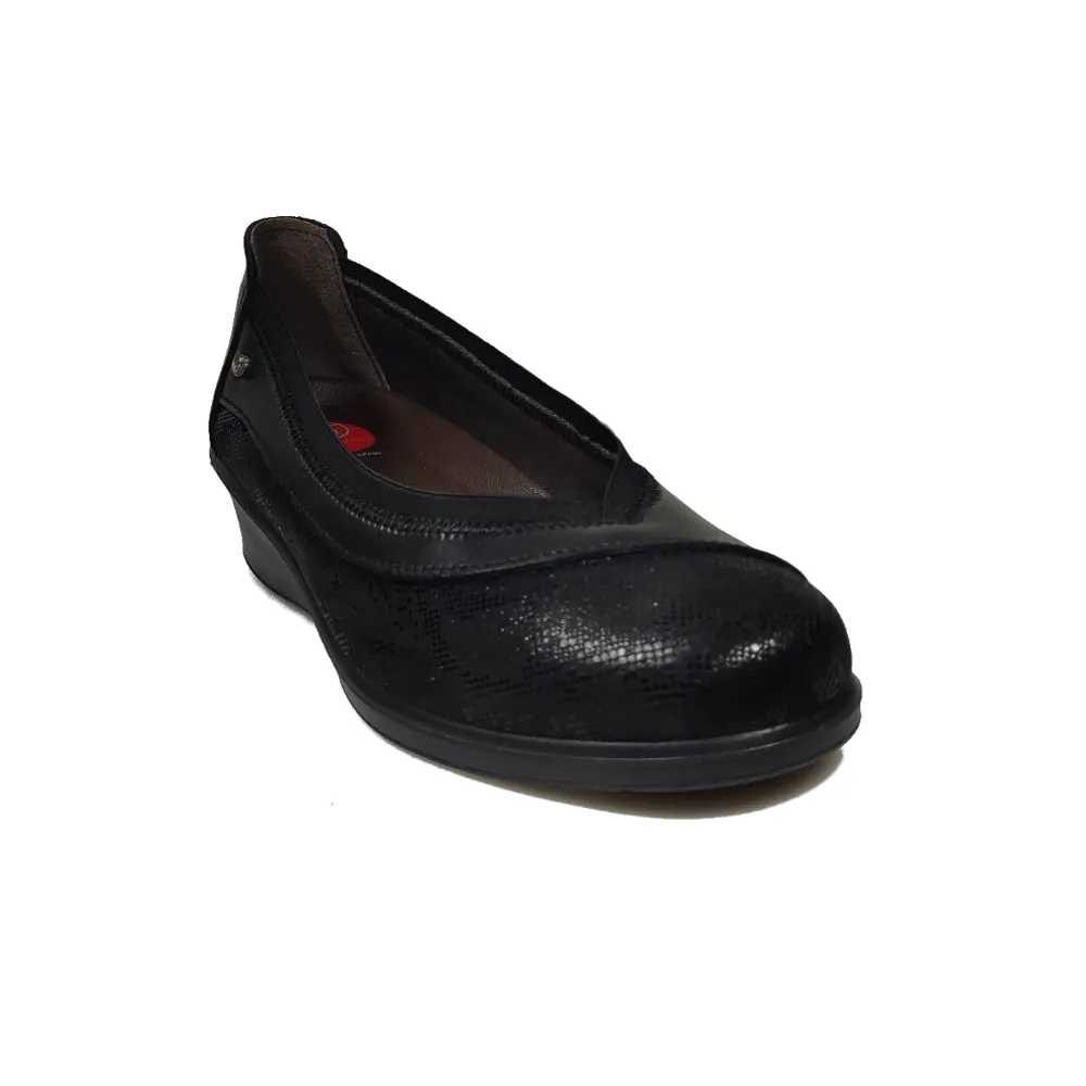 Zapato con cuña.