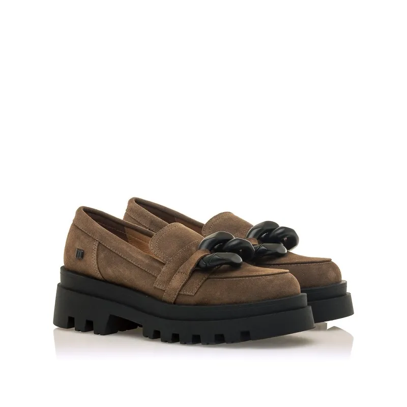 Zapatos Casual de Mujer MTNG KELLY Marron 55194