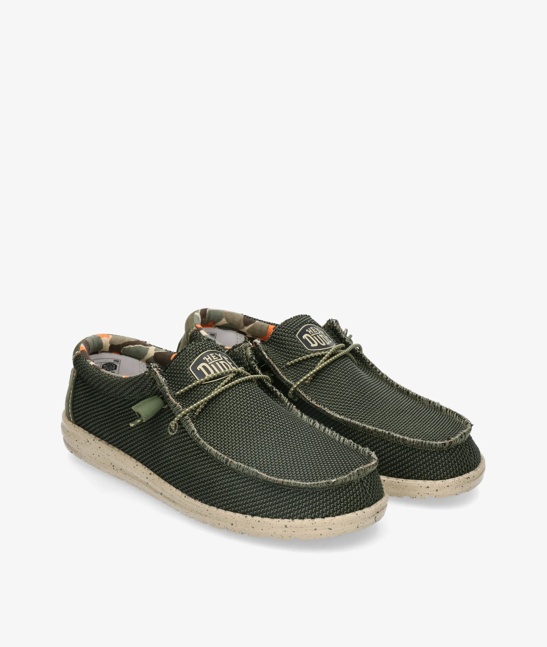Zapatos casual Dude WALLY SOX en caki