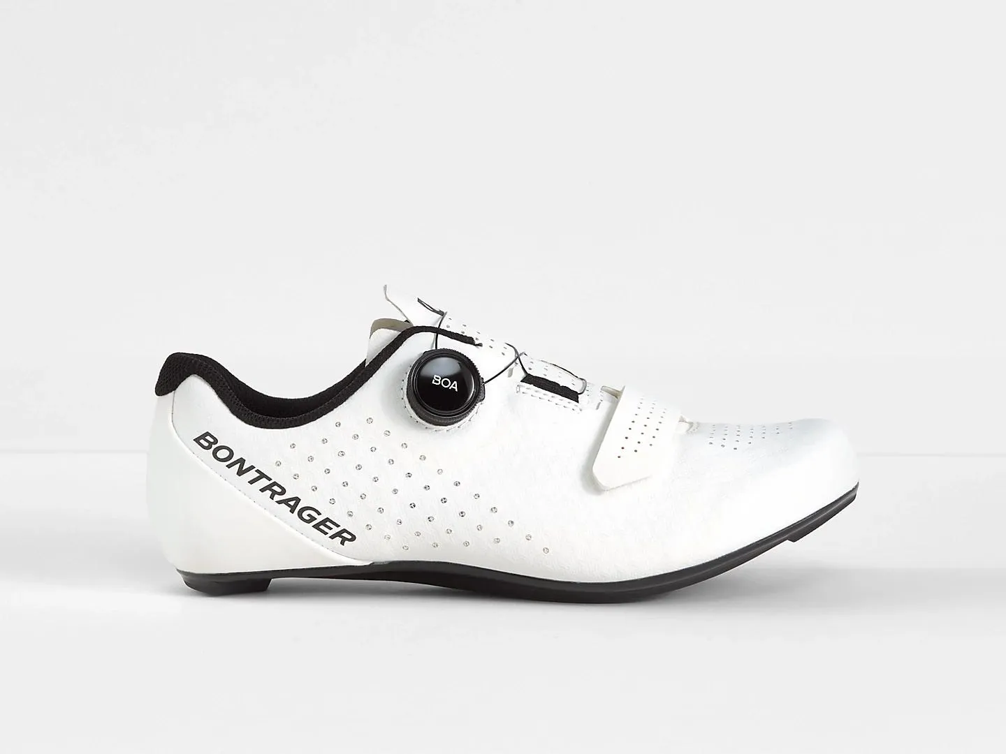 Zapatos Ciclismo Ruta Hombre Bontrager Circuit Blanco