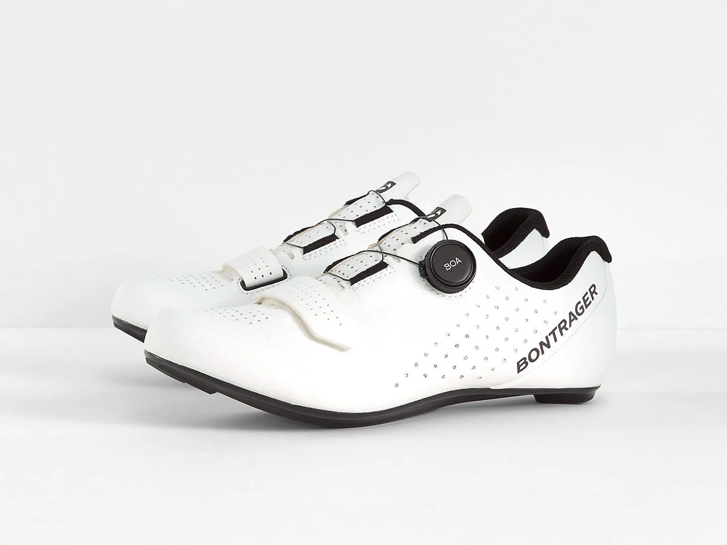 Zapatos Ciclismo Ruta Hombre Bontrager Circuit Blanco