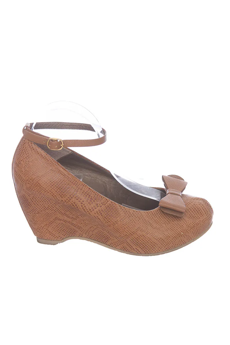 ZAPATOS COLOR CAFé  BON BONITE