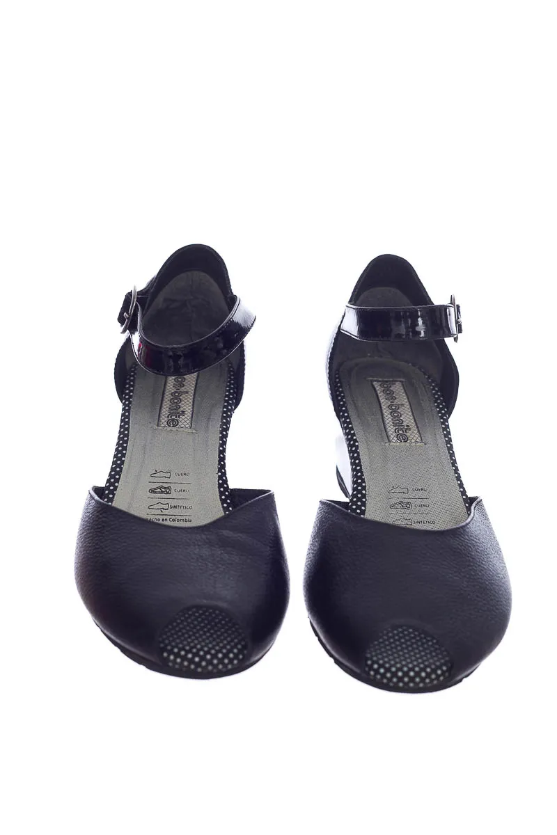 ZAPATOS COLOR NEGRO  BON BONITE