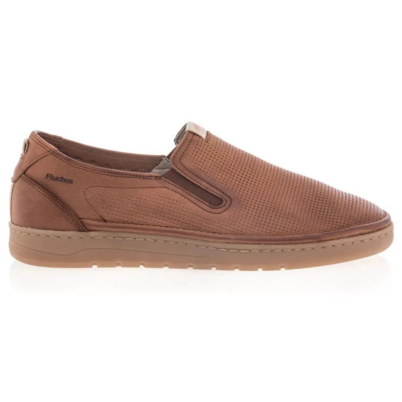 Zapatos confort hombre marrón